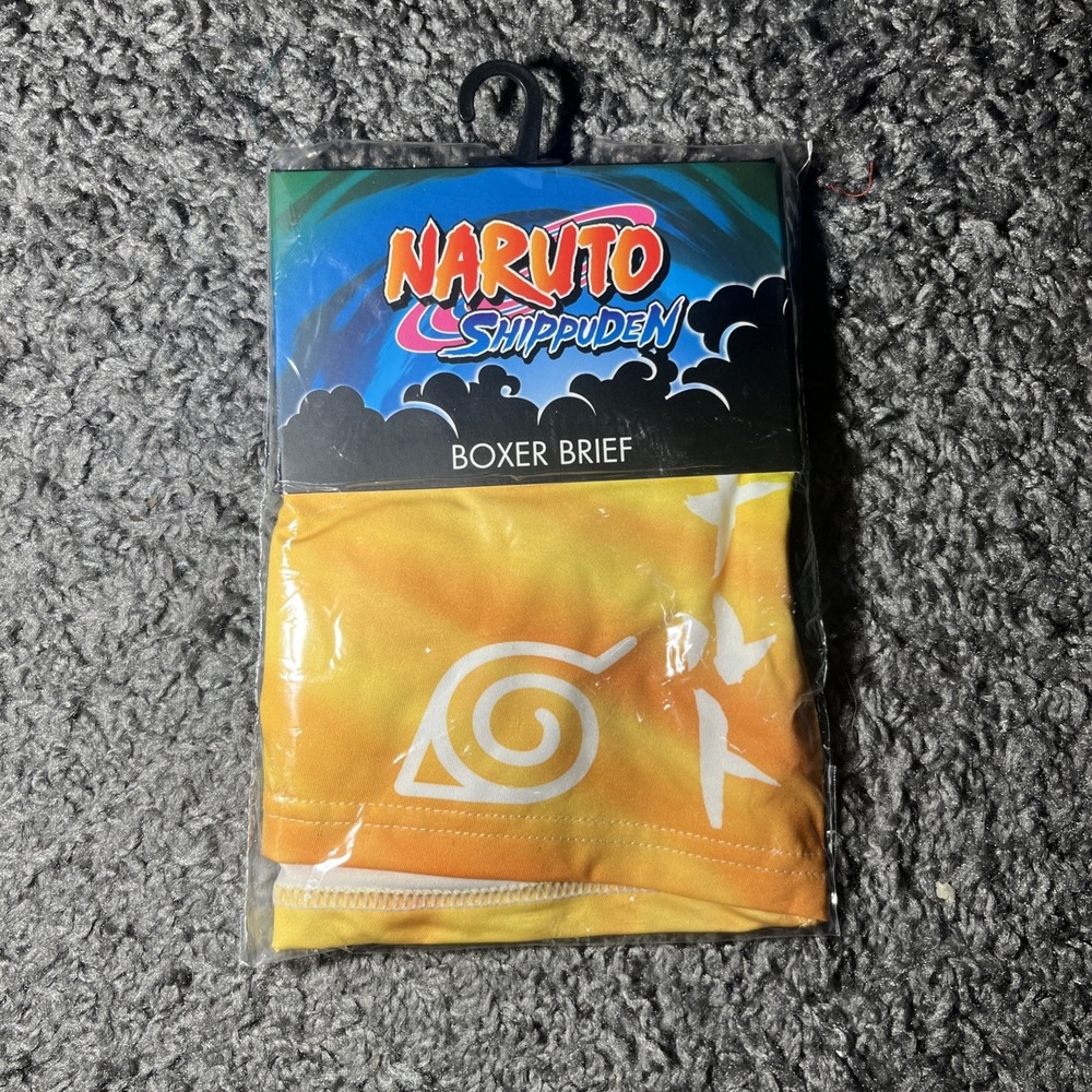 Naruto Shippuden Men's Boxer Briefs Size XL Anime Merch